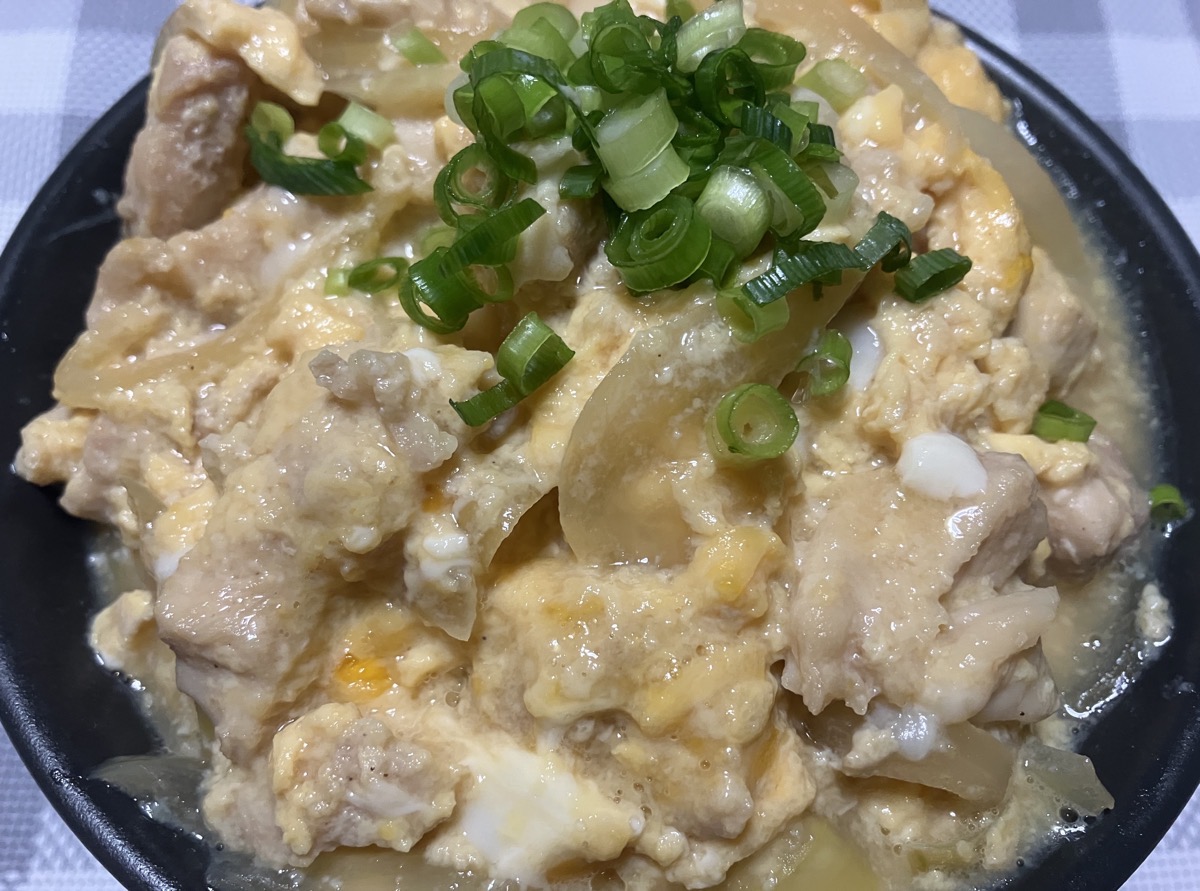 レンジで時短！親子丼の画像